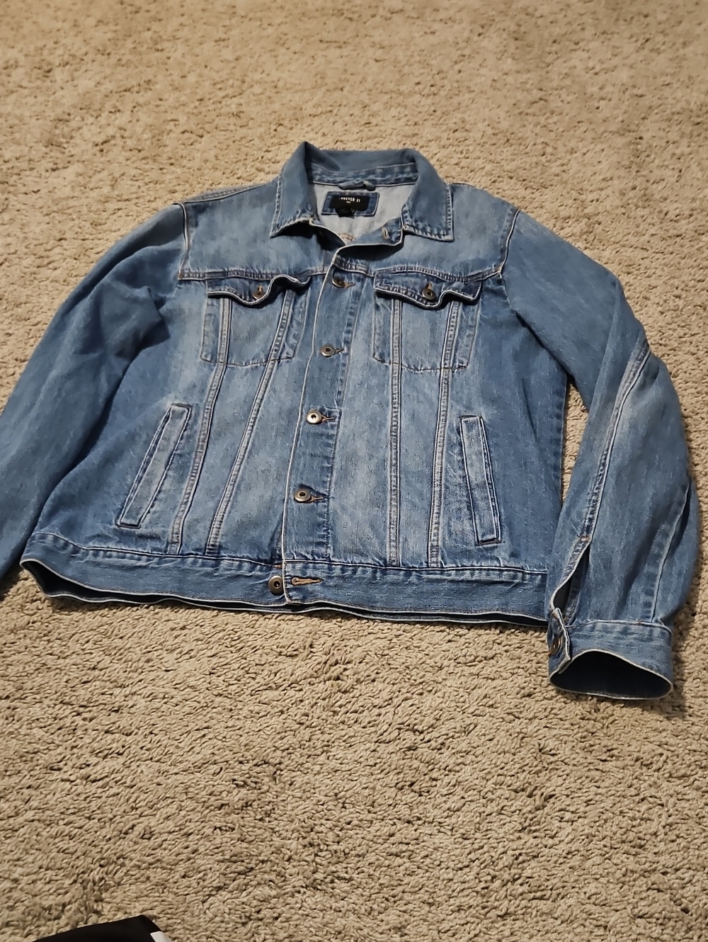 Forever 21 Light Blue Denim Jean Jacket